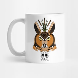 Fearsome Great Horned Owl Mug